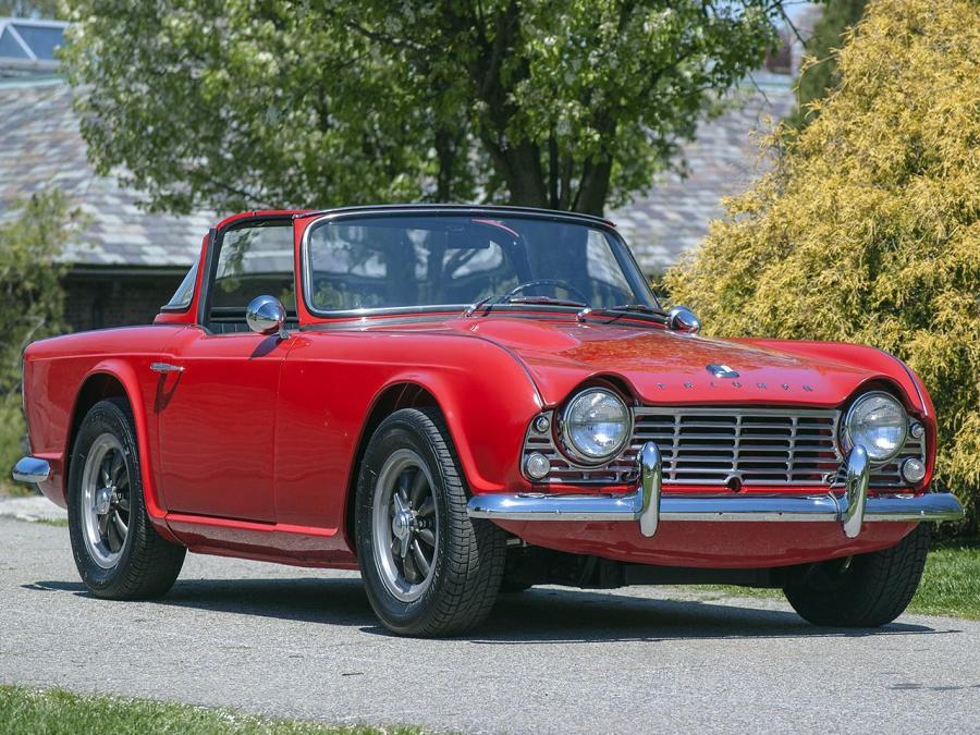  Triumph TR4 Surrey Top 1961 года  (фото 44 из 52)